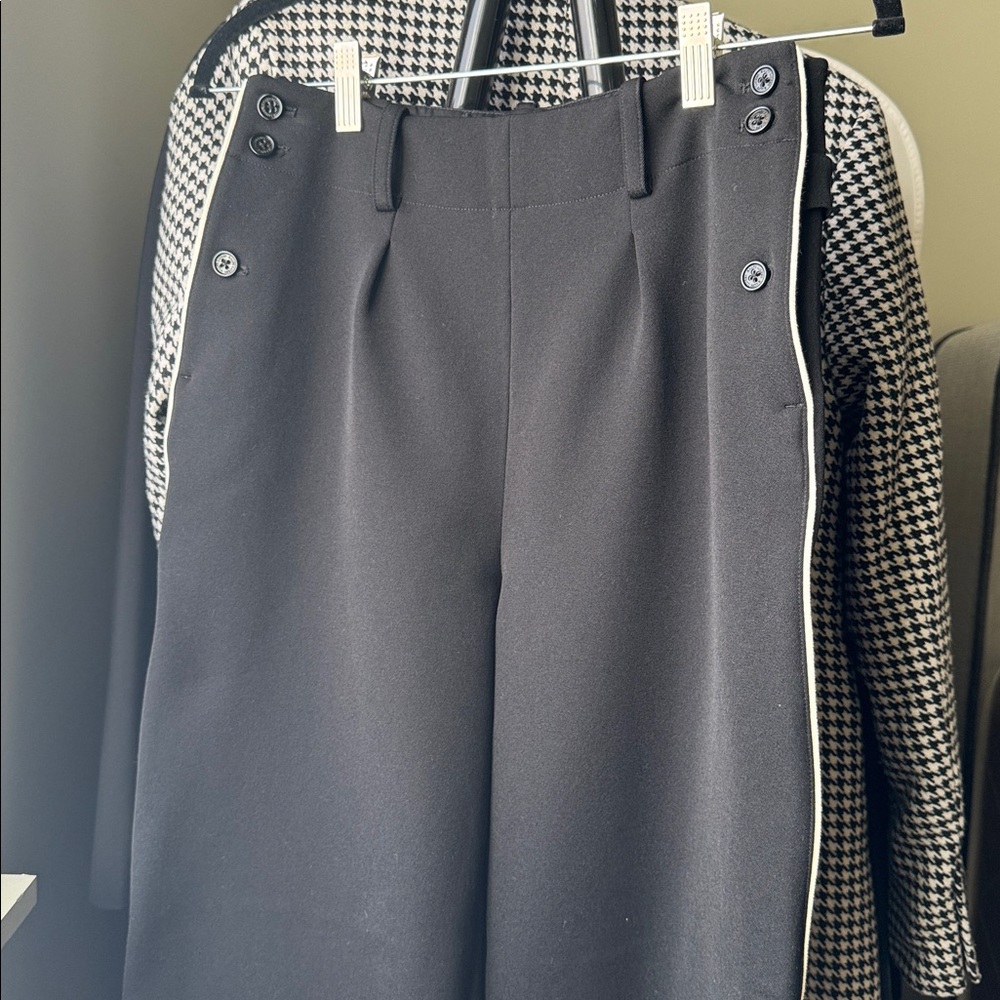 Ralph Lauren's purple label black trouser jogger